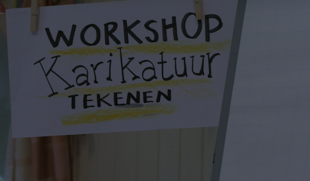 Jeugdland organiseert workshop karikatuur tekenen Jan Ibelings