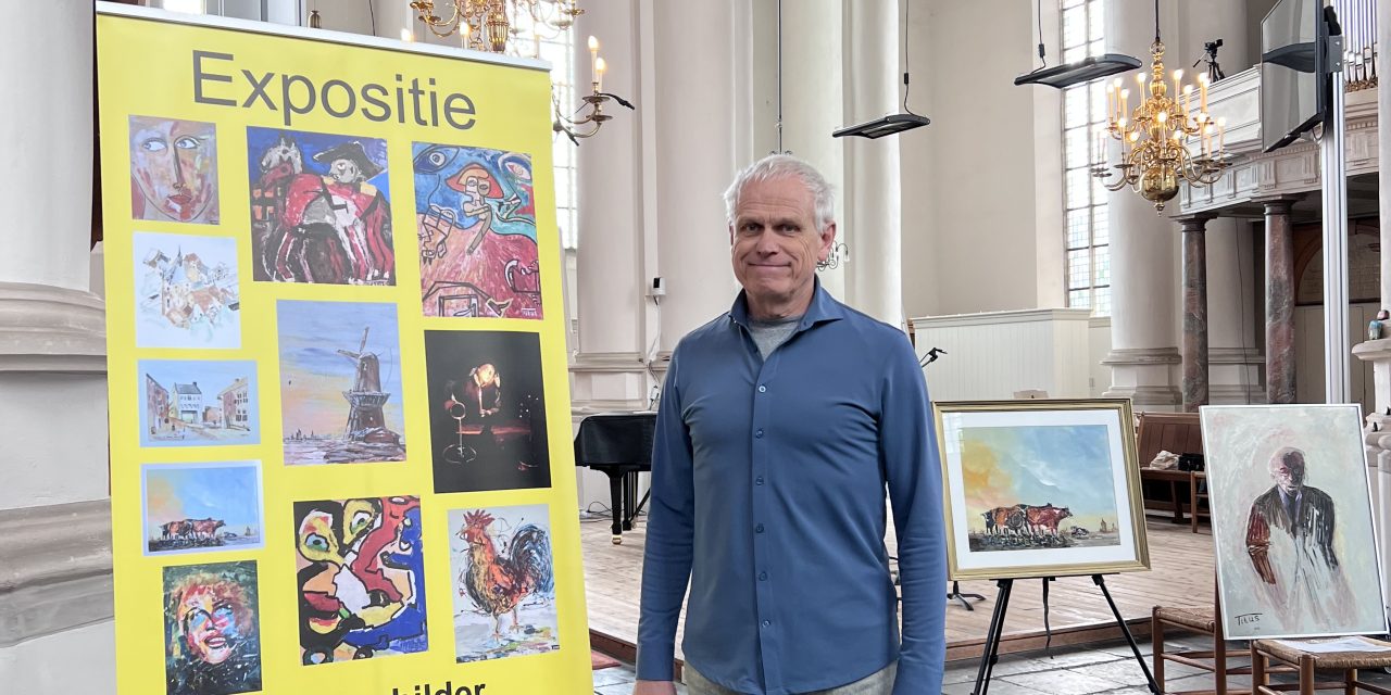 Cobra schilderijen kleurt Grote Kerk Vianen