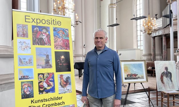 Cobra schilderijen kleurt Grote Kerk Vianen