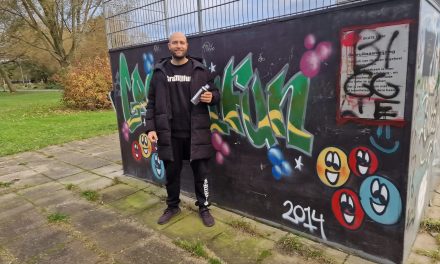 Kunstkwebbels: Het canvas van een graffiti kunstenaar’