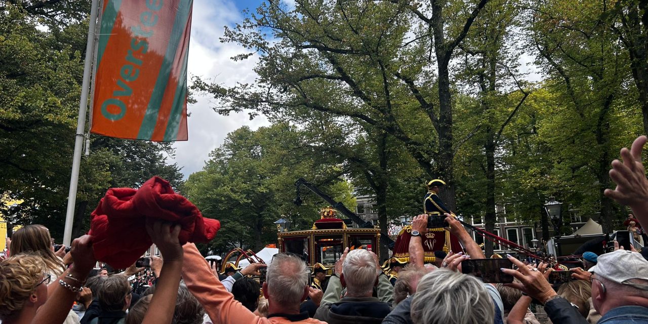 Voor en tegenstanders aanwezig tijdens Prinsjesdag