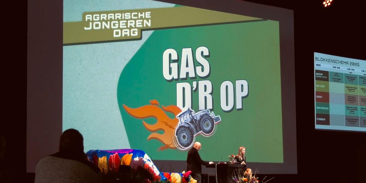 Agrarische Jongerendag 2025: ‘Gas d’r op’ voor de toekomst van jonge boeren