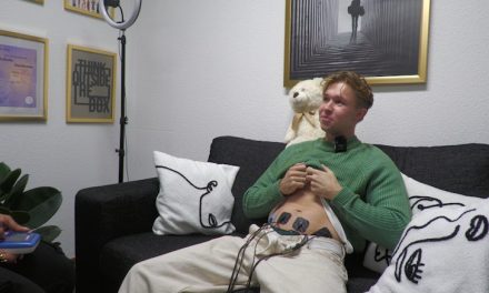 Xander, ben je ongesteld vandaag of zo? Uh… ja!