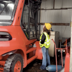 Met de heftruck de bucketlist af