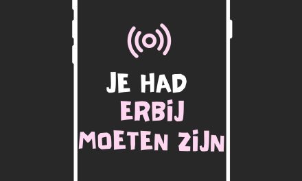 Podcast: Je had erbij moeten zijn