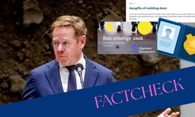 Van Weel zei dat de 10.000 onbehandelde zaken in 2024 vooral meldingen waren. Klopt dat?