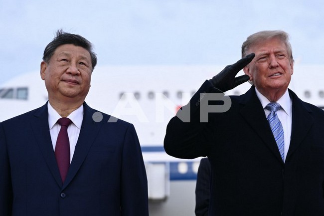 Trump ontvangt Jinping in Washington: top tussen twee rivalen