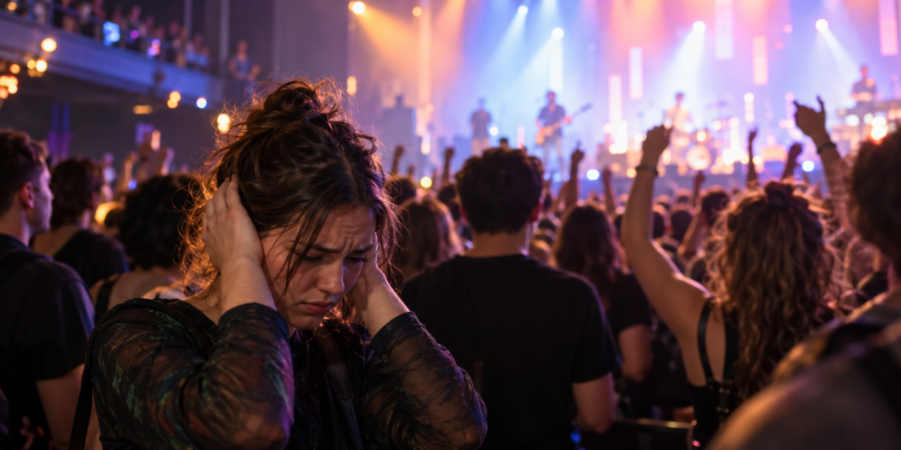 Toegankelijkheid van concerten steeds minder door overprikkeling