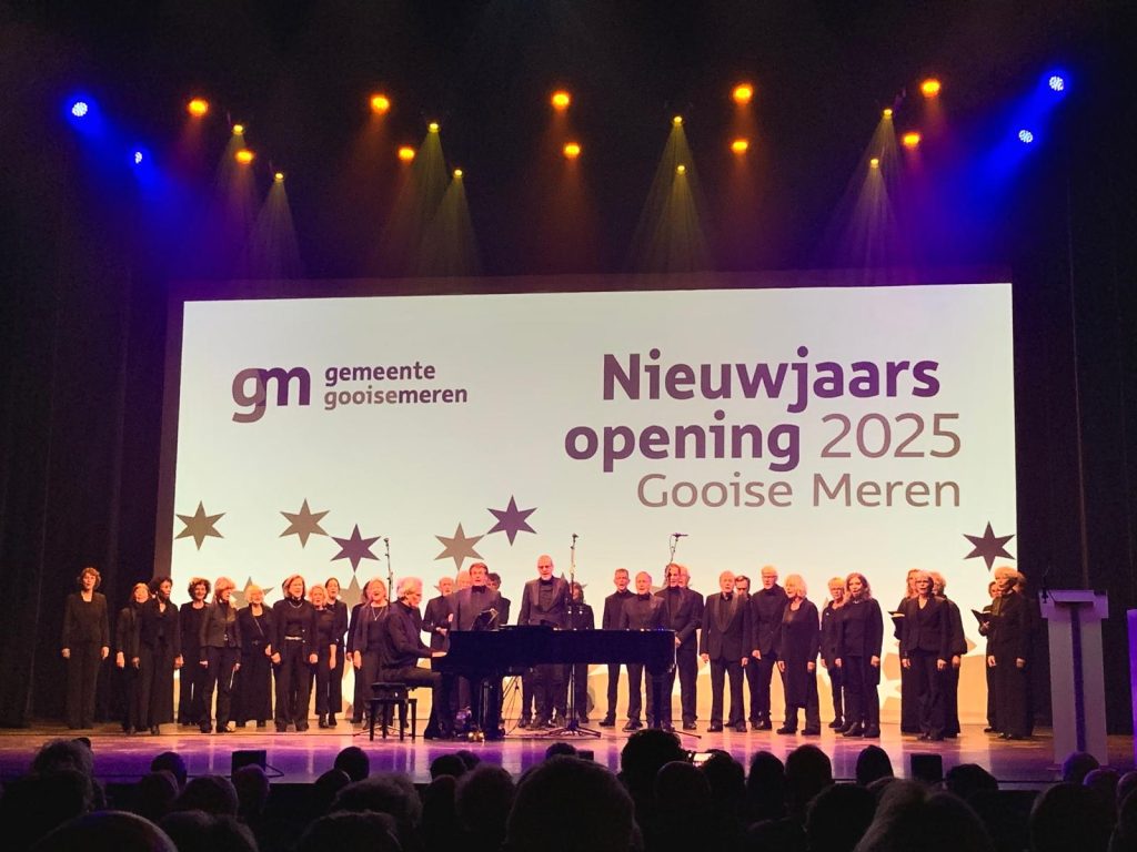 Händelvereniging speelt Hallelujah op de Nieuwjaarsopening!