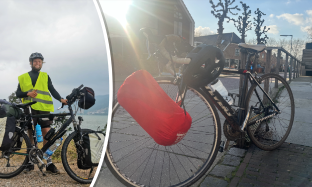 Joost Reus (27) fietst de wereld rond