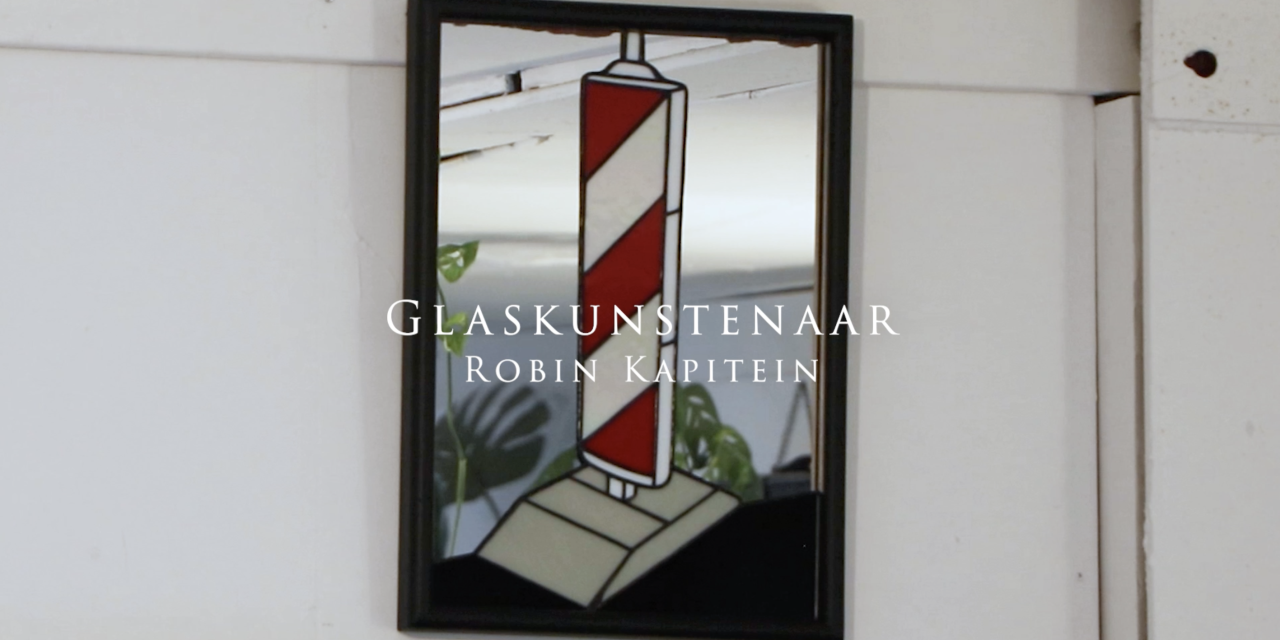 Van glas naar kunst: Glaskunstenaar Robin Kapitein