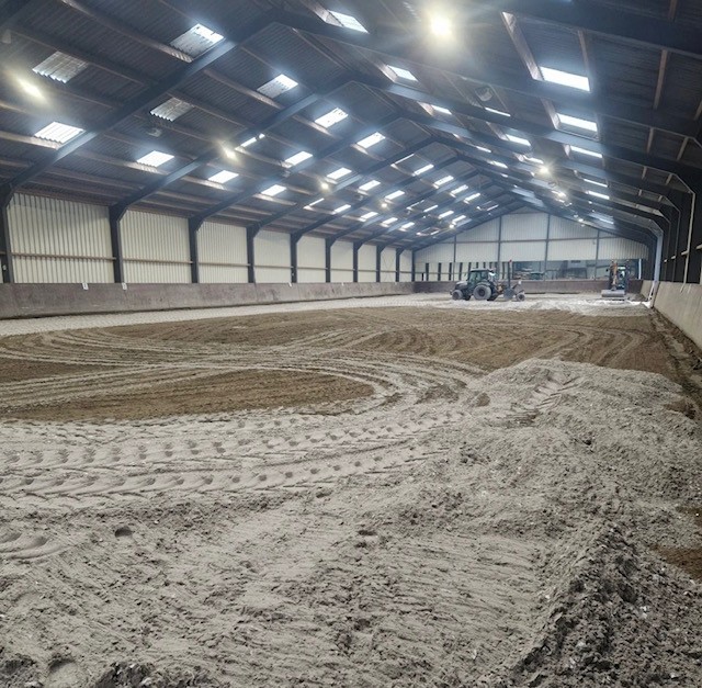 Een koude week op de manege