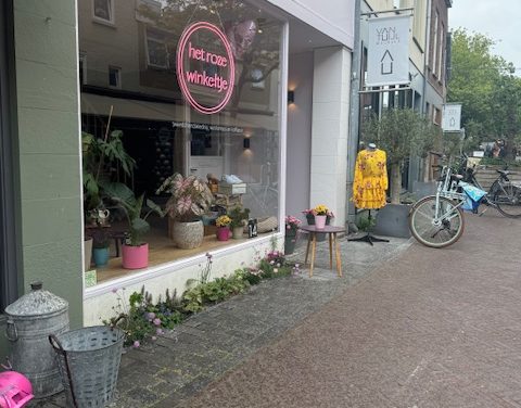 Het Roze Winkeltje: duurzaam shoppen onder het genot van een kopje koffie