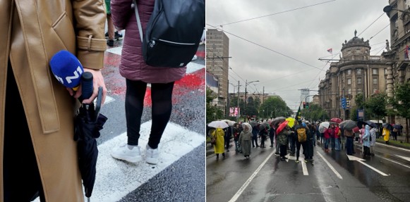 De prijs van onafhankelijke journalistiek in Servië
