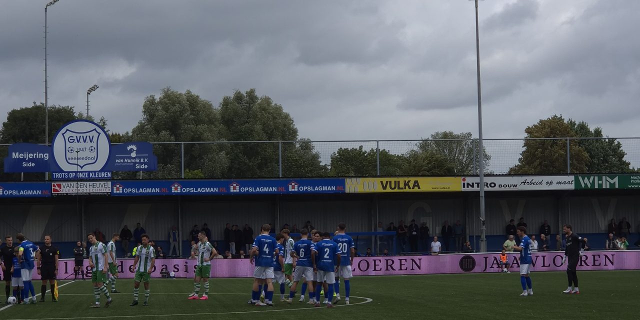 G.V.V.V. boekt bevrijdende eerste overwinning onder interim-trainer Van Meegdenburg