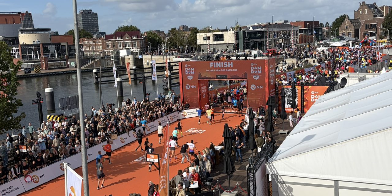 Van finishlijn tot feestterrein: Zaandam viert de Dam tot Damloop