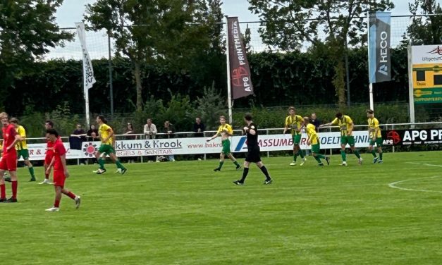 FC Uitgeest pakt eerste punten van het seizoen na ruime zege op DVVA