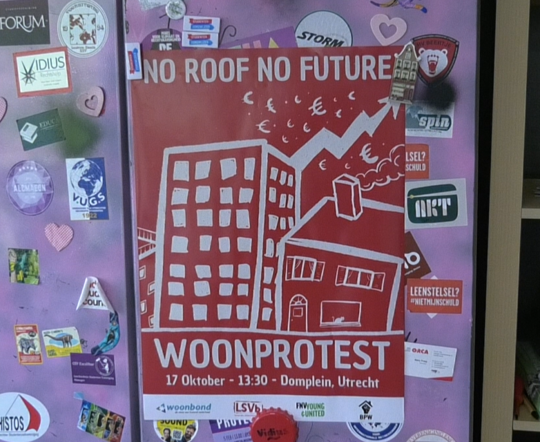 Protest tegen hoge huren en wooningtekort: dit is genoeg