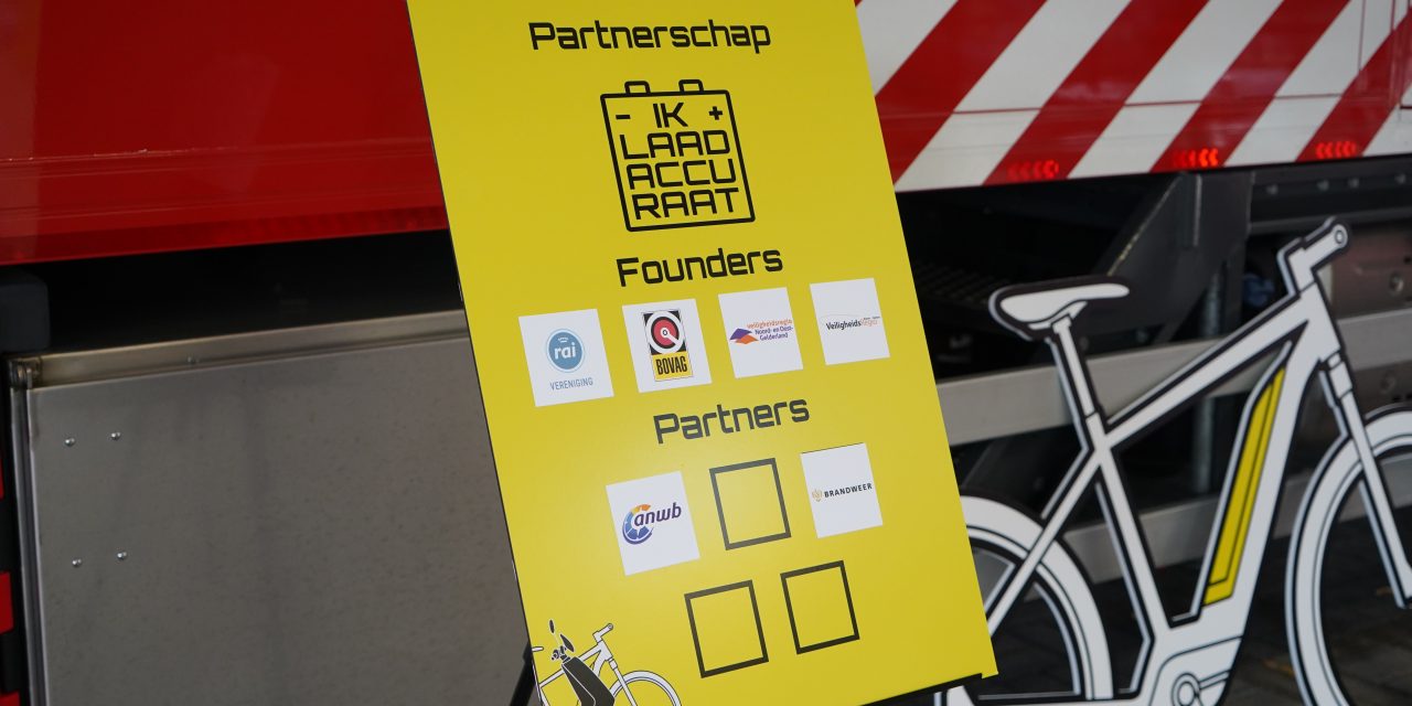 Steeds meer brand door accu’s: campagne “Ik laad accuraat” van start