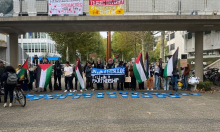 Pro-Palestinademonstraties in heel Nederland, ook actie aan de Universiteit Tilburg