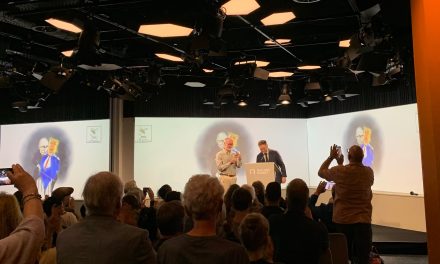 De beste politieke spotprent van het jaar; de spotprentuitreiking