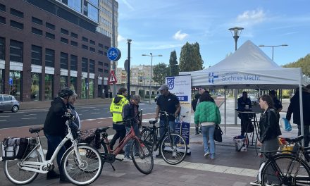 Week van de veiligheid begint met het graveren van fietsen op station Maarssen