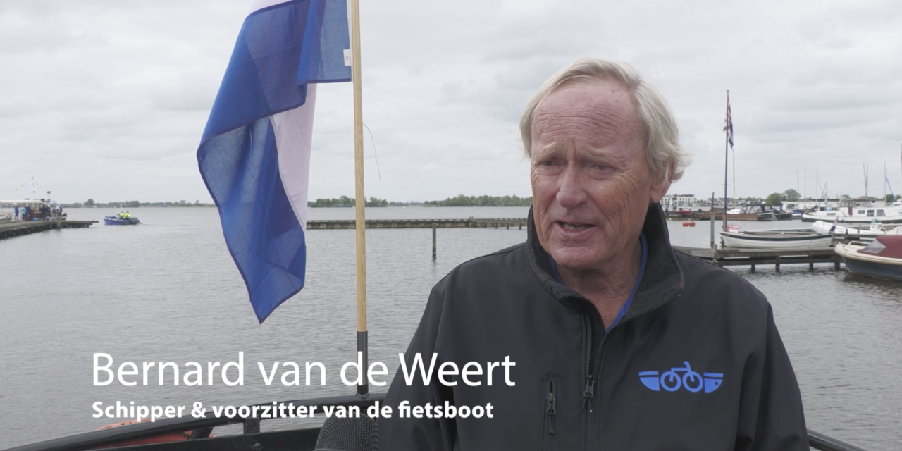 Van straaljagerpiloot tot schipper van de fietsboot
