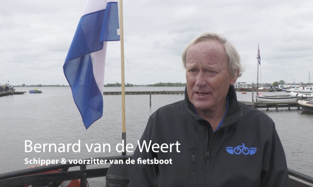 Van straaljagerpiloot tot schipper van de fietsboot