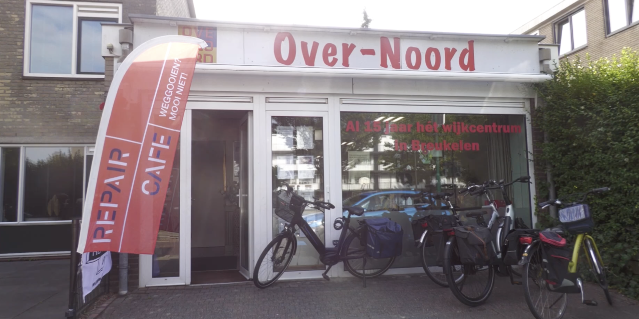 In wijkcentrum Over-Noord doen ze niet aan weggooien, alleen aan repareren