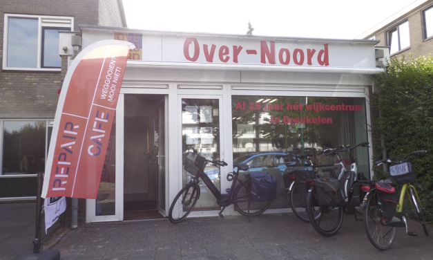In wijkcentrum Over-Noord doen ze niet aan weggooien, alleen aan repareren