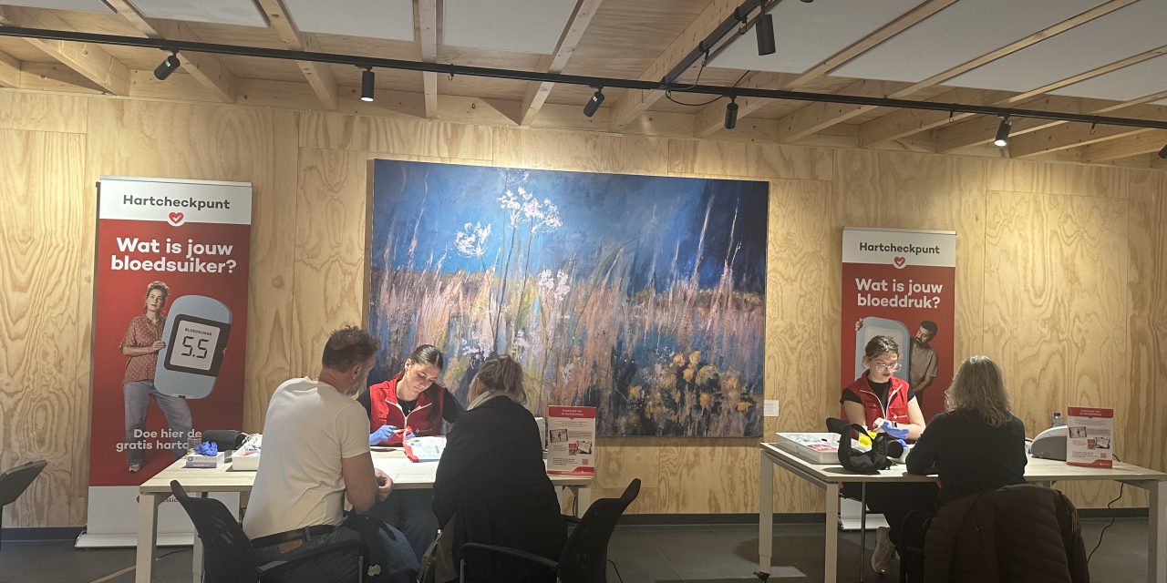 Hartcheckpunt zorgt voor drukte bij het Natuur- en Gezondheidcentrum Maarssen