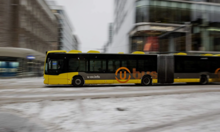 OV gehinderd door hevige sneeuwval