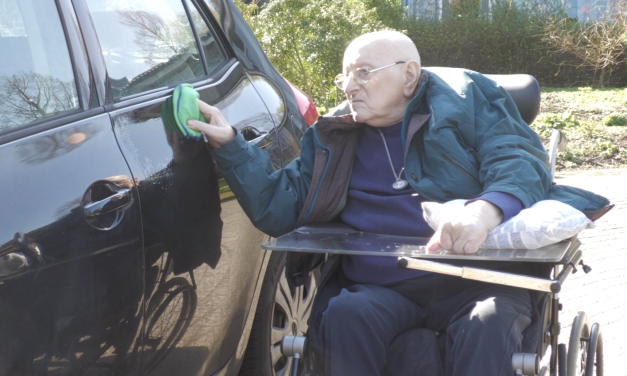 Auto’s wassen bij T’ Kampje
