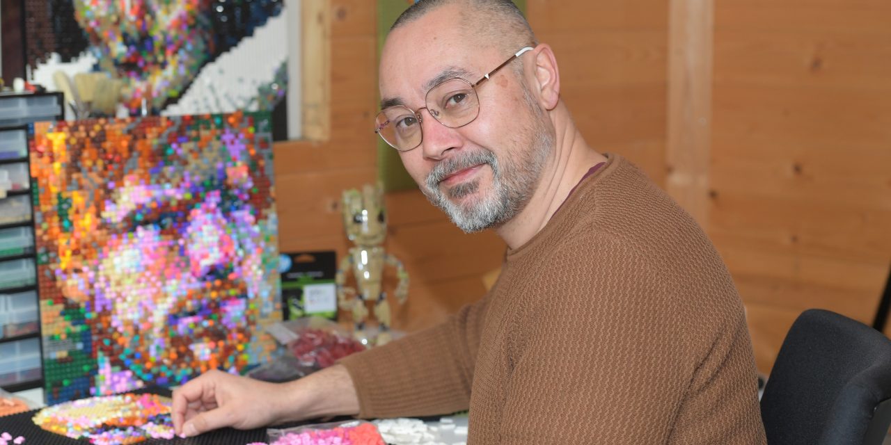 Hoe Ernesto Lemke als ‘brickpainter’ van zijn hobby zijn werk maakte