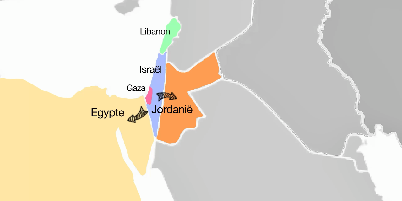 Kunnen Jordanië en Egypte wel Gazanen opvangen zoals Trump beweert?