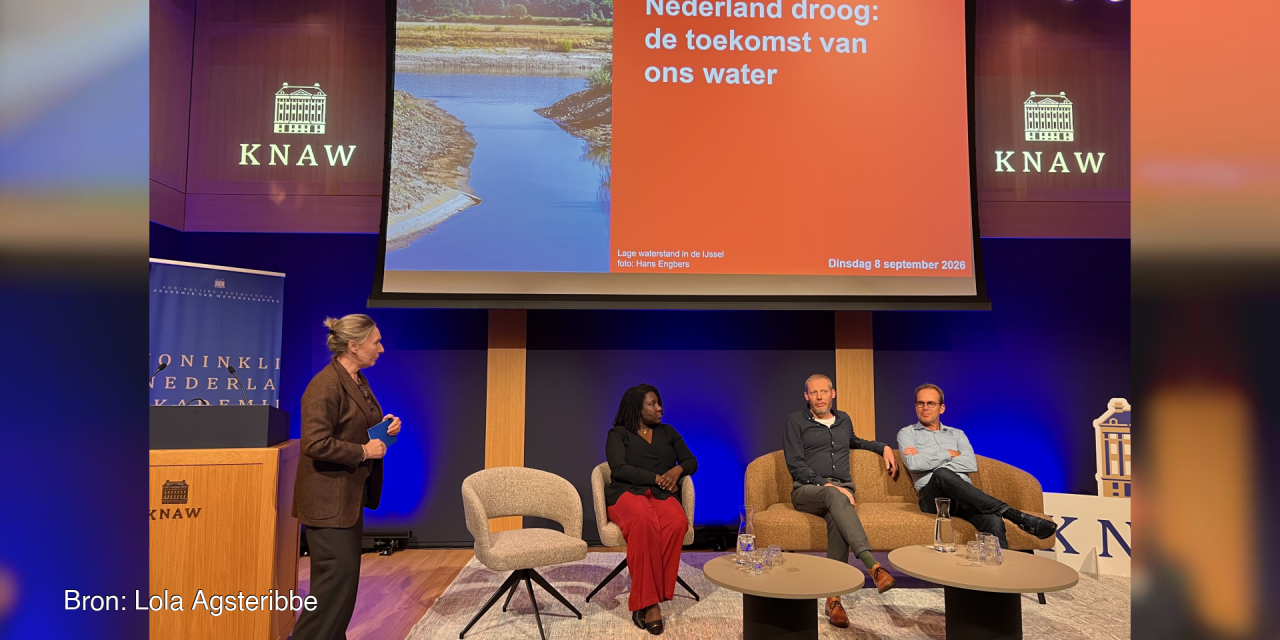 Als water niet meer vanzelfsprekend is – KNAW-publieksavond over droogte en watertekort
