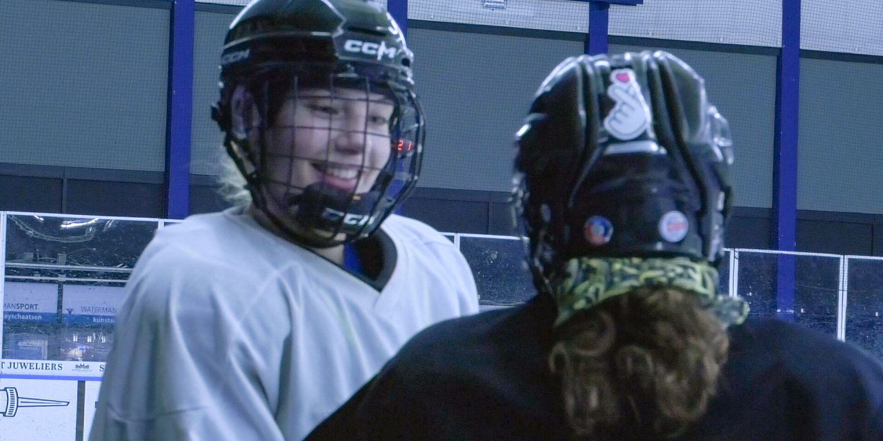 Ijshockeyster Kimberley Collard over haar sport: ‘Het is net als therapie’