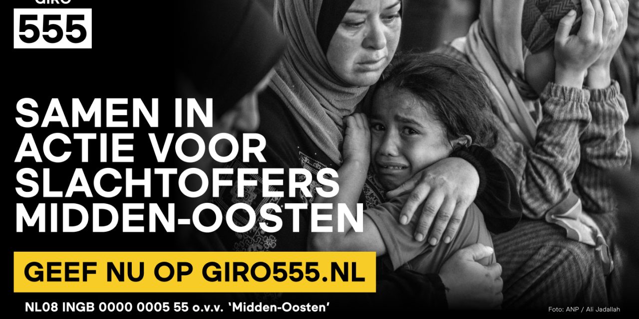 Ophef rond Giro 555-actie voor het Midden-Oosten