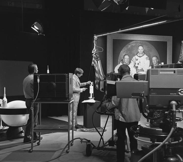 De bijzondere uitzending van de maanlanding