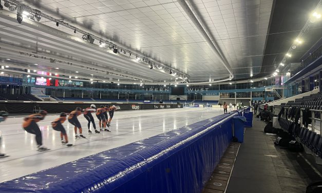 Stilte in Thialf, maar ‘thuisblijvers’ trainen gewoon door