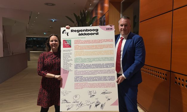 Het publiekelijke Regenboogakkoord zorgt voor een “thermometer” van de samenleving