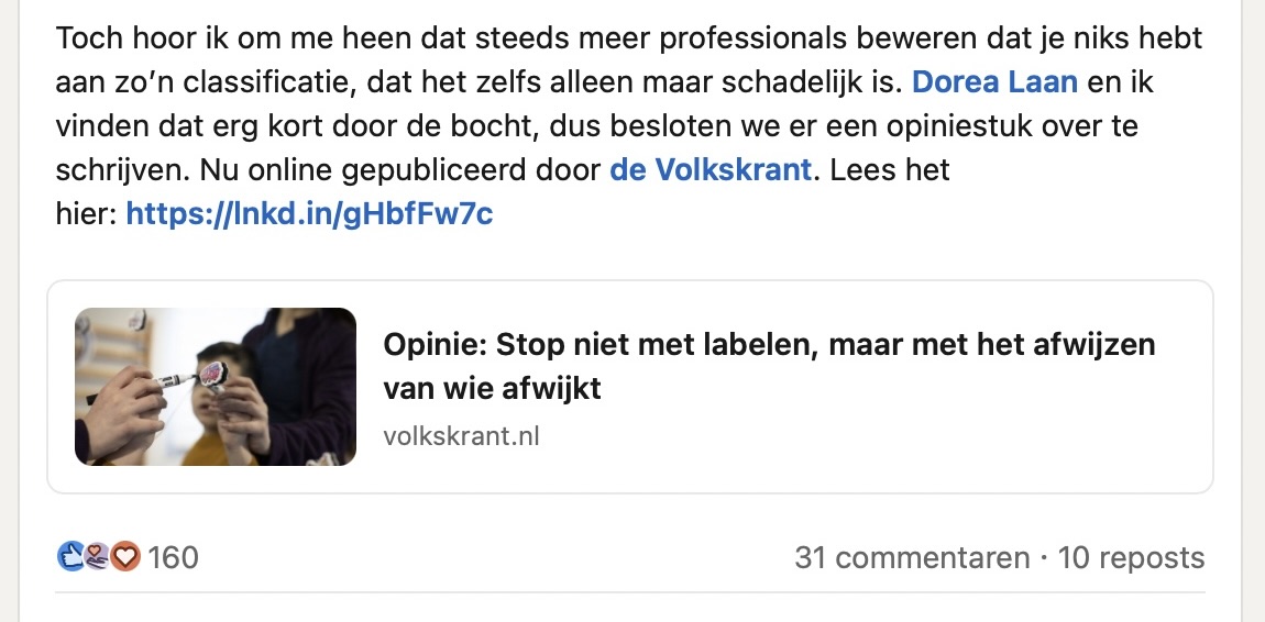 Factcheck: Label ADHD en Autisme zijn soms fijn, maar niet persé nodig