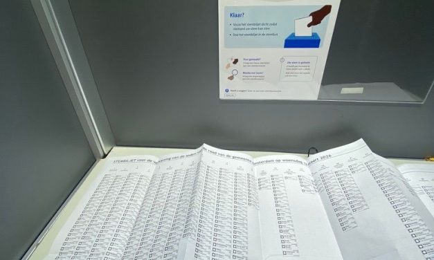 Jongeren in Utrecht die stemmen op de gemeenteraad