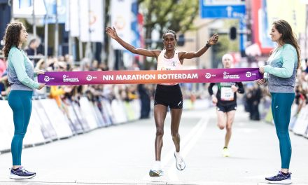Voorbereidingen NN marathon Rotterdam