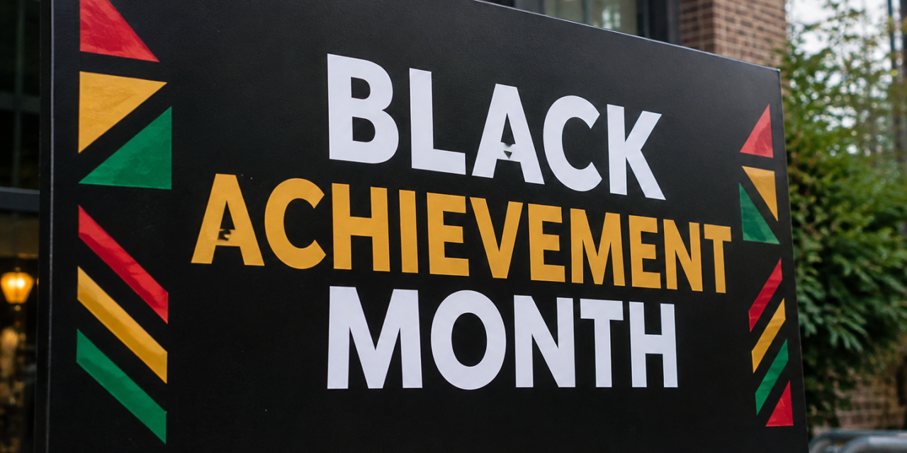 Black Achievement Month begint