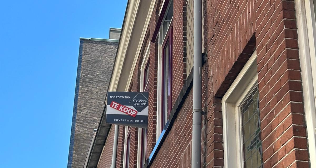 Ondanks lagere procentuele stijging toch hoge prijzen in het centrum van Utrecht