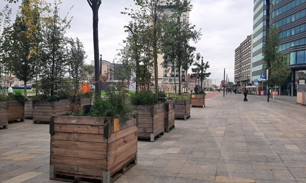 Slotweek Bomenbal Utrecht op het Jaarbeursplein