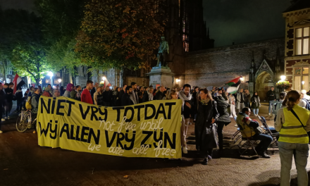 Vier dagen van actie voor Palestina in Utrecht