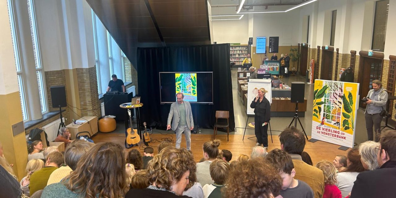 Opening Kinderboekenweek met presentatie van prentenboek ‘De vierling op de vensterbank’