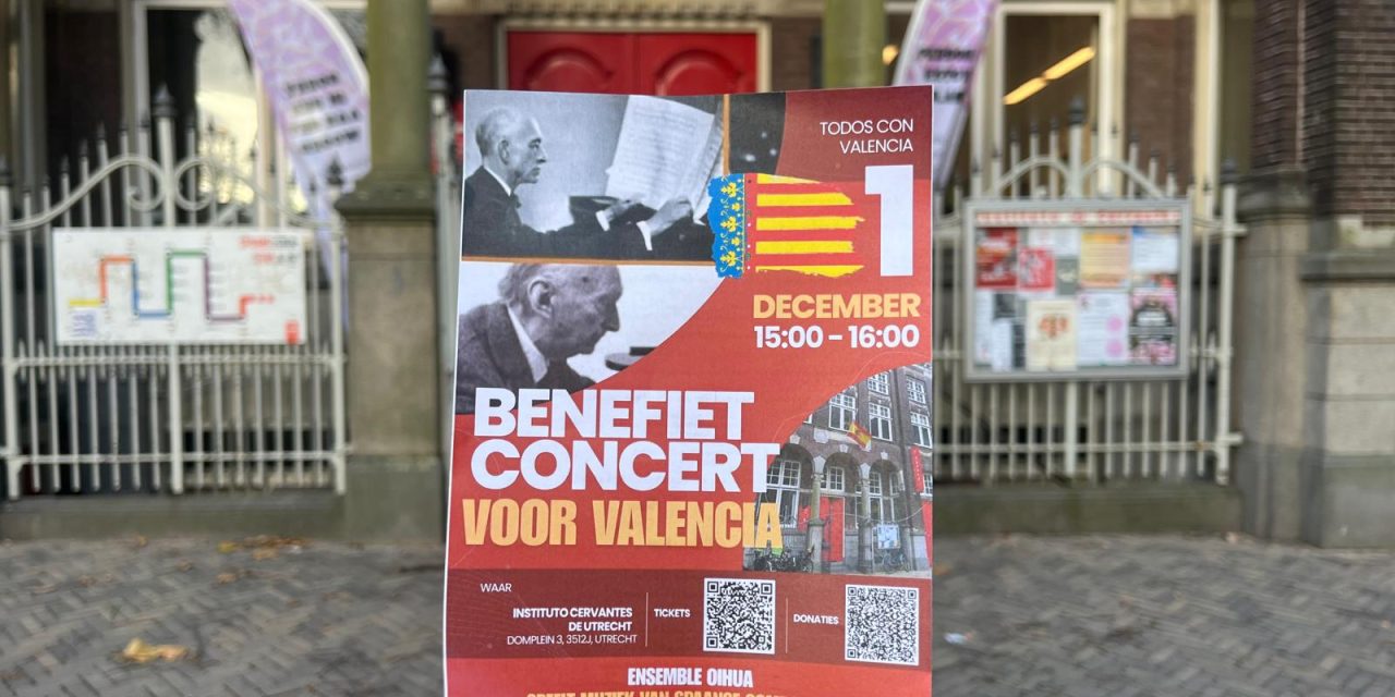 Benefietconcert voor Valencia ter steun aan overstromingsslachtoffers